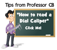 How to read a dial caliper