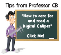How to read a digital caliper