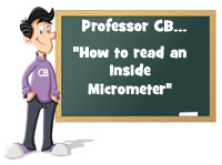 How to read an inside micrometer